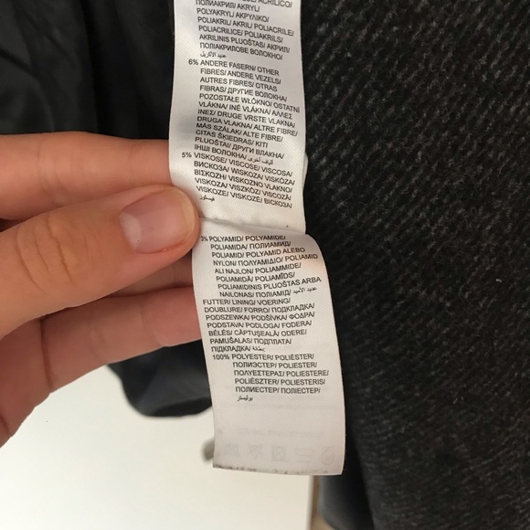 Montego (Peek&Cloppenburg) grey fall coat. - Picture 6 of 6